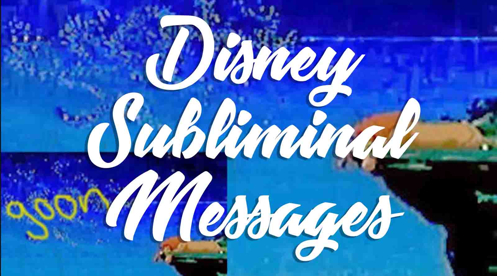 disney subliminal message